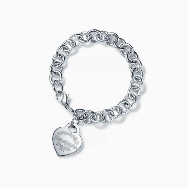 Origineel merk Klassiek TFF 925 Sterling Zilver Hart Nieuwe Diamanten Pijlpunt Liefde Hanger Armband Mode Handstuk Met logo