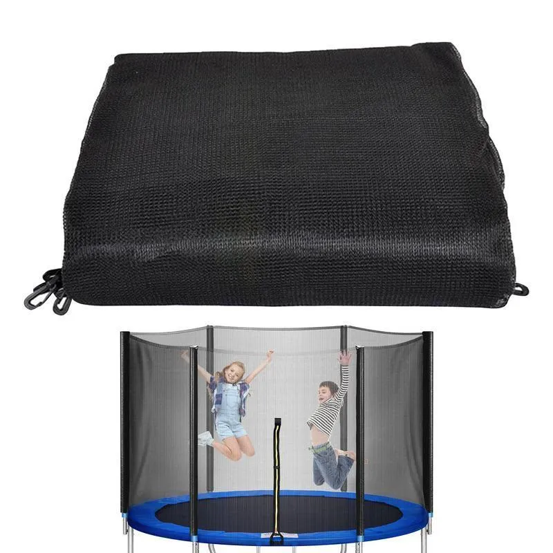 Trampolines Trampoline Filet De Sécurité Remplacement De Filet De Trampoline Pour Enceinte De Sécurité 6ft 8ft 10ft Respirant Et Résistant À L'usure Extérieur 230620