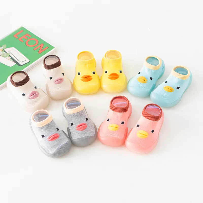 baby sock shoes cartoon cute duck Baby Walkers Toddler First Walker for spring summer