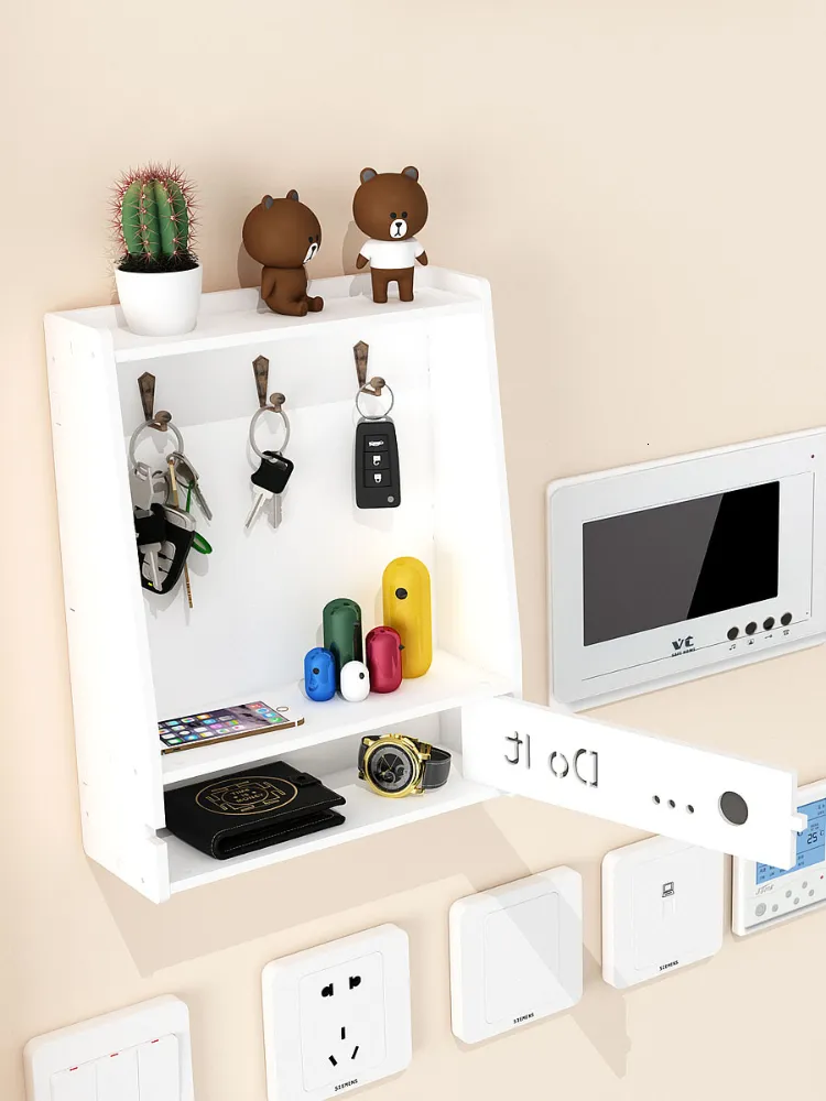 Key Chain Hooks Wall Rack With Hooks Decorative Wall Mounted Key Hanger ...