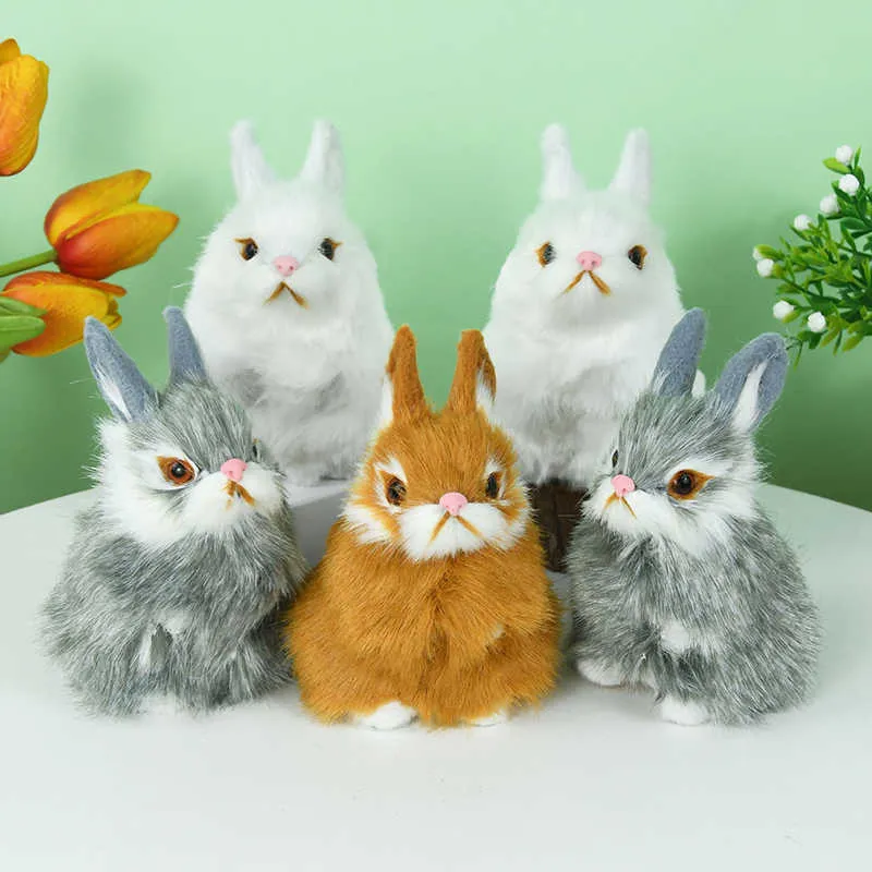 Realistic Easter Bunny Plush Toy Perfect For Home Thrifty Decor Chick ...