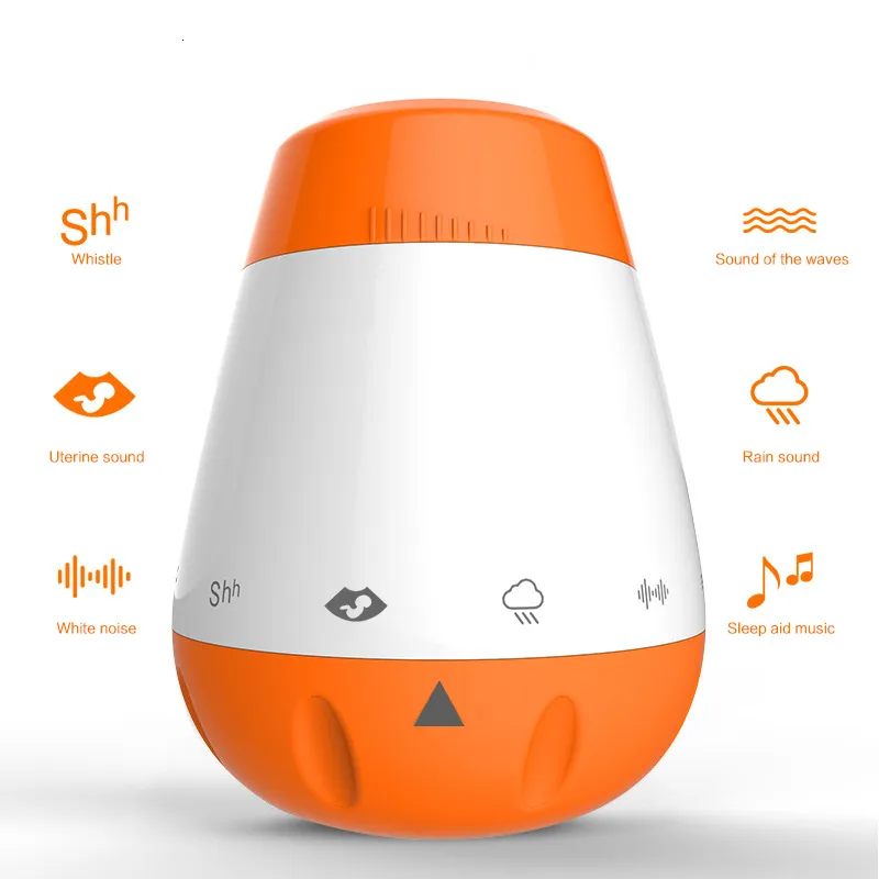Baby Monitor Camera Infant Sleep Instrument Smart White Noise Machine Pacifica la musica Aiuta i monitor a dormire Efficace 230620