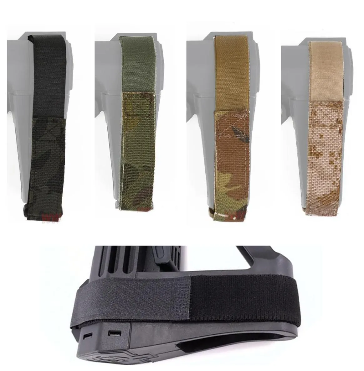 Mil Spec Stock Toys Pistol Buttstock Quick Draw Carbine Brace2012852와 Dropshopping Nylon Belt