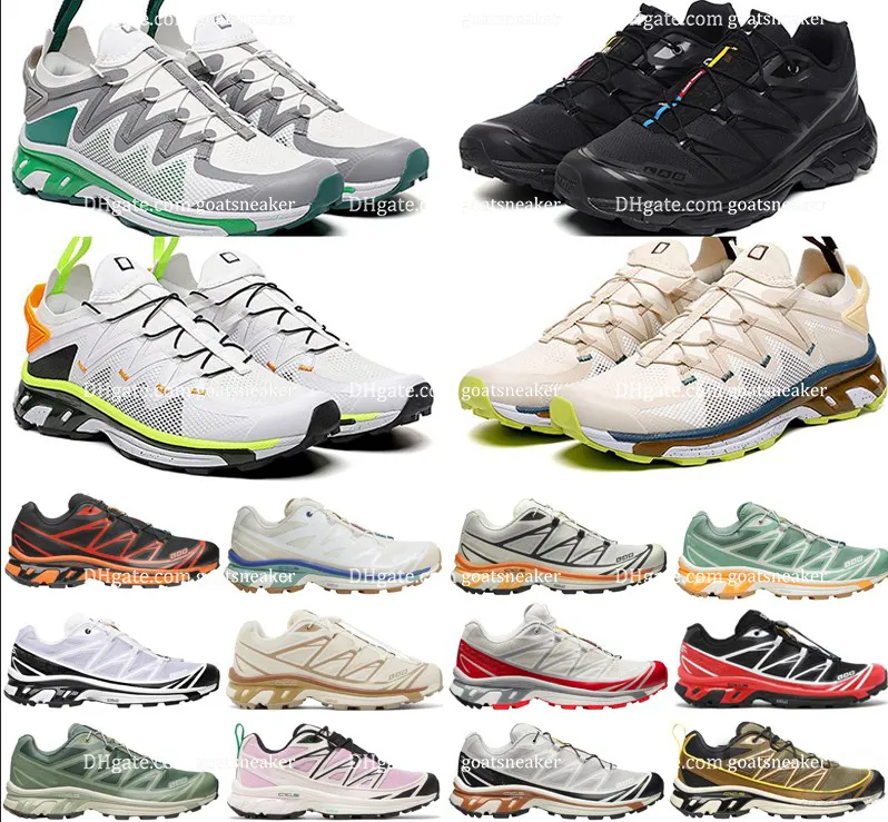 Xt6 Advanced Scarpe da corsa salomons Uomo Bianco Blu Nero Mesh WINGS 2 Bianco Blu Rosso Giallo Verde Uomo Donna Xt 6 Scarpe da ginnastica Sport all'aria aperta Sneakers Taglia 40-47