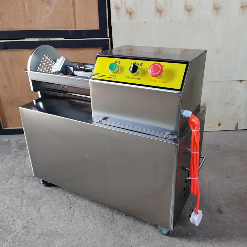 Coupe-légumes électrique Machine de découpe Frites Machine à trancher les pommes de terre Chou Piment Poireau Échalote Céleri Échalote Trancheuse