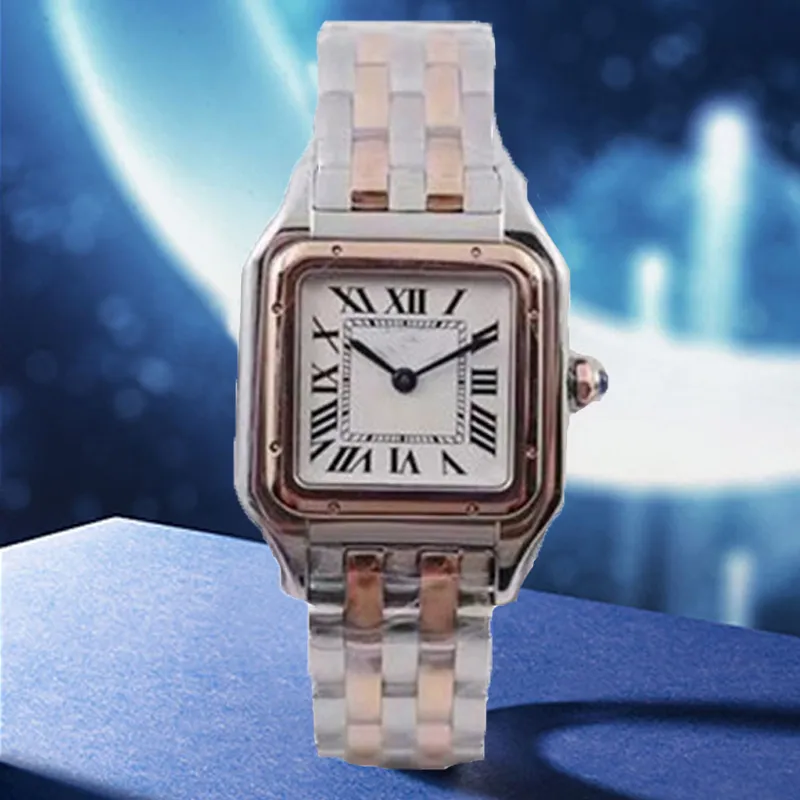 relógios de designer feminino relógios femininos tanque estilo fashion reloj clássico bisel quadrado Luxo unissex delicado diamante tanque de ouro aaa relógio orologio lady montre