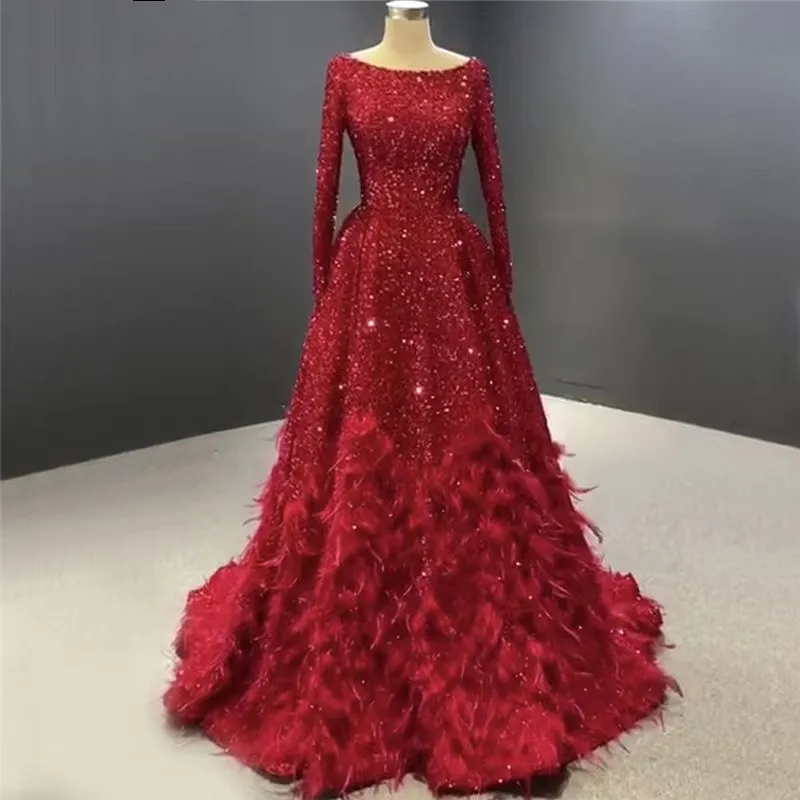 open lace back dress Flory Berry Beaded Maxi Dress main image 0
