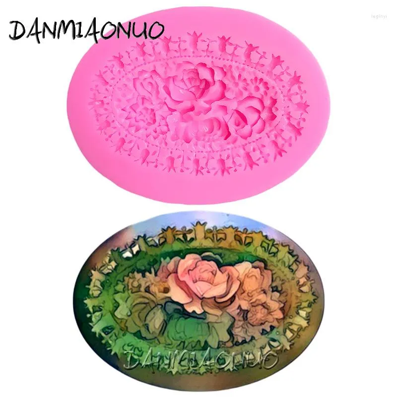 ベーキング型danmiaonuo a0244027ローズケーキデコレーションde silicone para sabonetesアクセサリーConfeitaria bolo ferramentas