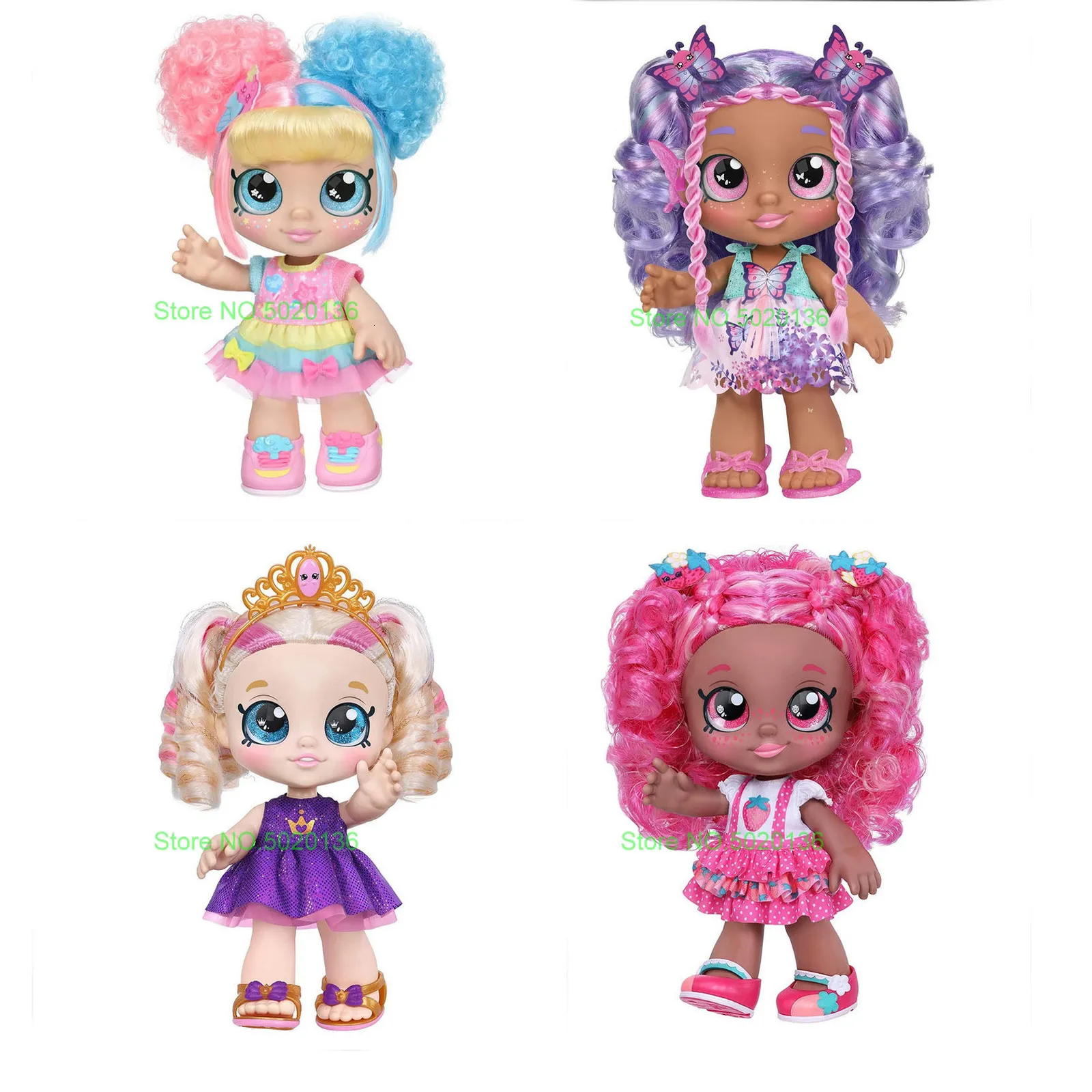 변형 장난감 로봇 Kindi Kids Scented Sisters Tiara Sparkles Berri d 'Lish Candy Sweets Big Sister Flutters Pre School 10 Incon Play Doll 230621