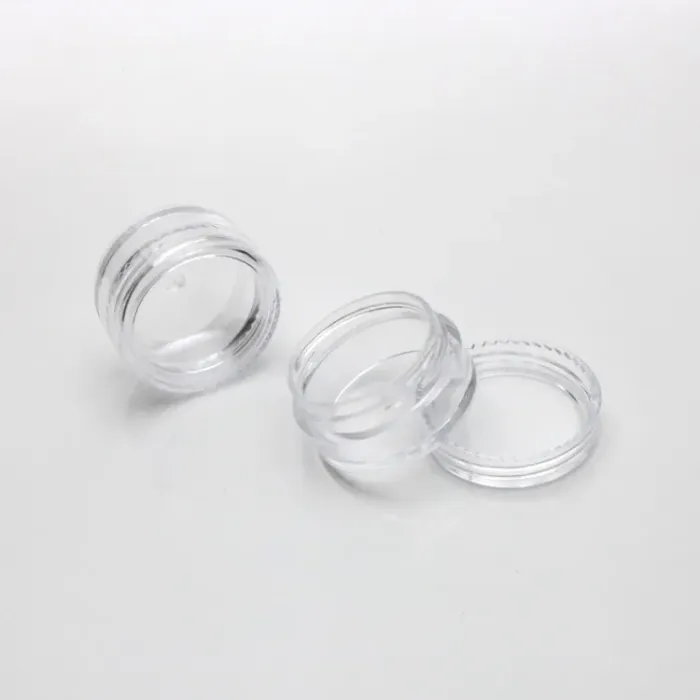 5 Gram Cosmetic Containers Sample Jars with Lids Plastic Makeup Containers Pot Jars