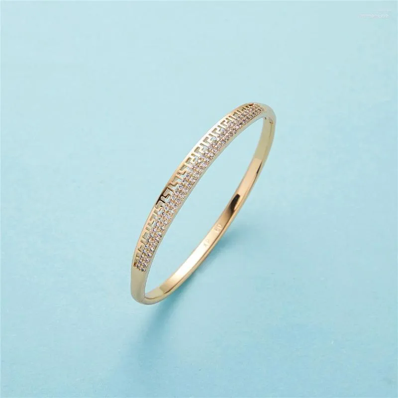 Pulseira 2023 June Dubai Gold Color Bracelet Marroquino Feminino Amuleto Casamento Borboleta