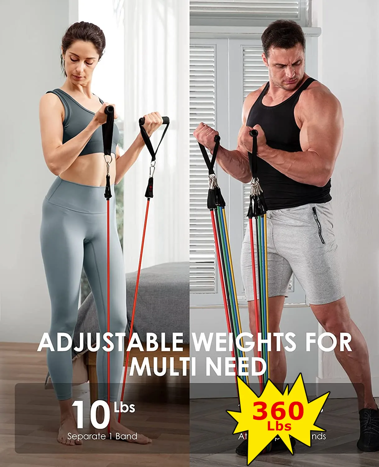 360lb Resistance Bands Set For Yoga Fitness Home Workouts Booty Belt Training Loops Gym Equipment From Men05 21.51 DHgate.Com