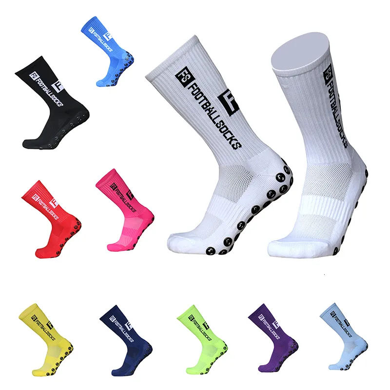 Calzini sportivi 10 paia Calzini da calcio Cotone Rotondo Silicone Ventosa Grip Antiscivolo Calzini da calcio Sport Uomo Donna Baseball Rugby Calzini 230620