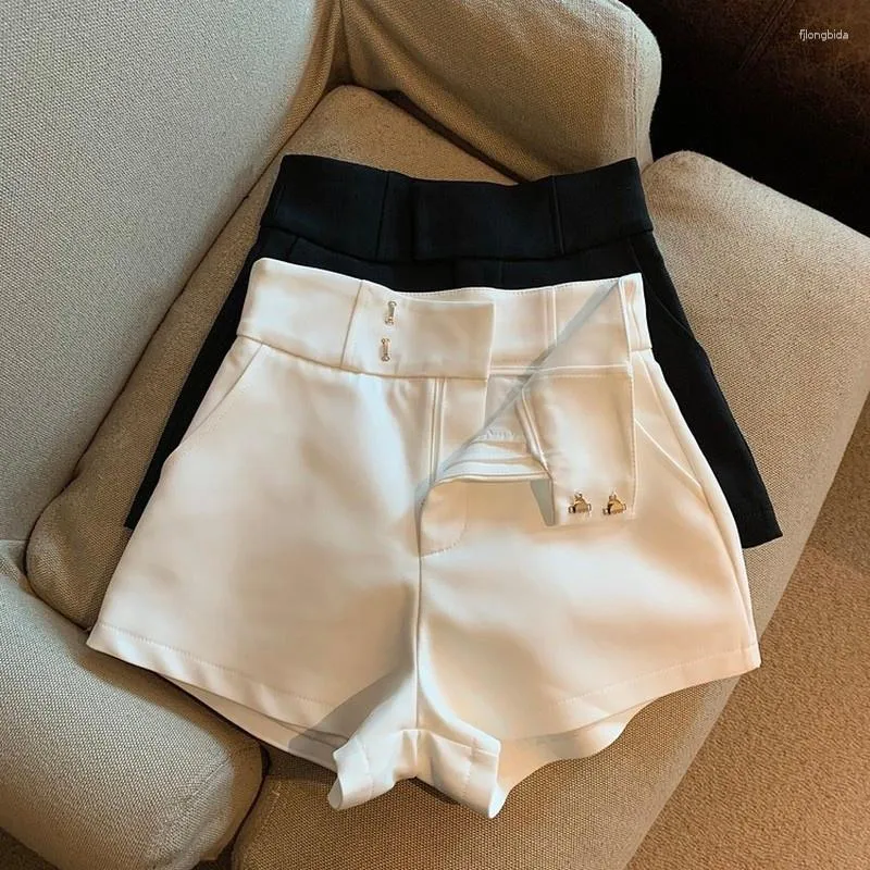 Short femme jupe 2023 Sexy blanc sur mesure pantalon court décontracté taille haute noir pantalon femmes jambe large bas Y2K rue