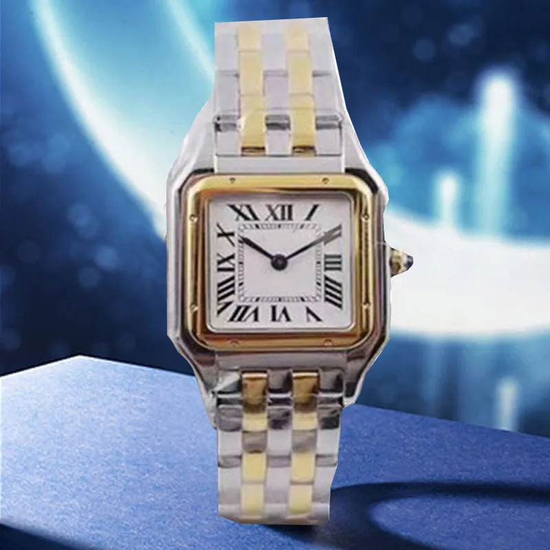 Luksusowe zegarek na rękę Diamond zegarek zegarki złote srebrne zegarki Hip Hop Designer Lady Elegant Fashion Woman Mechanical Ruch na rękę