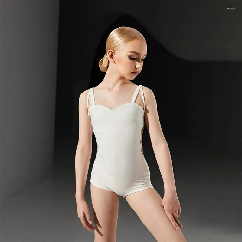 Striped Bare Shoulder Bodysuit For Girls Latin Dance Competition NY24 2325  Back Stage Dance Wear From Abutilon, $28.14