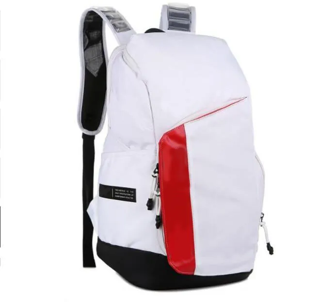 2023 Air cushion Unisex Elite Pro Hoops sports backpack student computer bag couple knapsack messenger bag Junior Black White Red Training Bags outdoor back pack