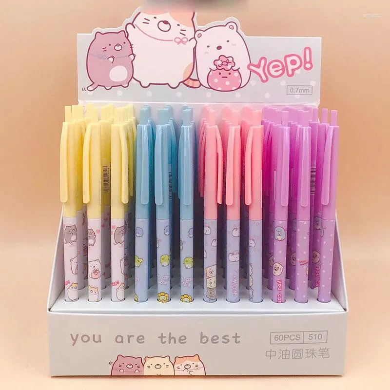 Teile/los Kawaii Sumikko Gurashi Kugelschreiber Nette Kugelschreiber Schule Büro Schriftlich Lieferungen Schreibwaren Geschenk