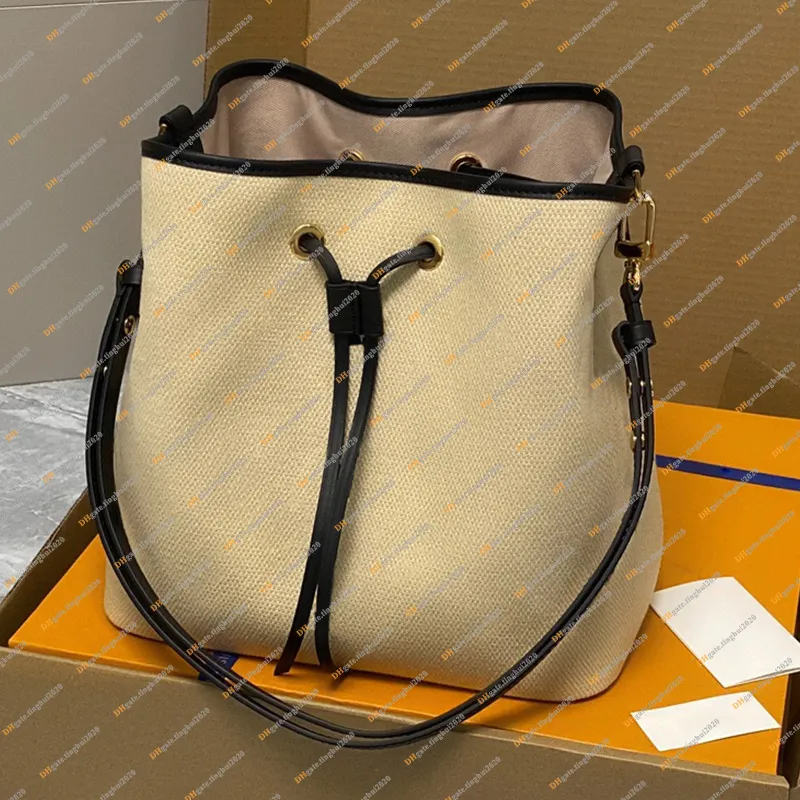 Damesmode Casual Designe Luxe Emmer Tas Crossbody Schoudertas Bakken Handtas Messenger Bag Nieuwe Spiegelkwaliteit M23080 M22852 Buideltasje