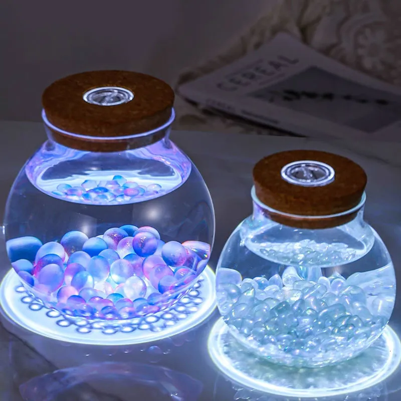 Creative Small Goldfish Tank With Lighted Aquariums And Healing Bottle  Perfect For Office And Landscape Use From Fan10, $12.28