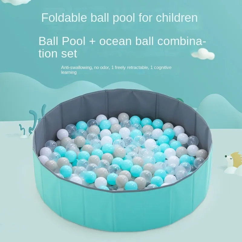 Toy Tents Children's Ocean Ball Pool لعبة قابلة للطي للطفل لخيمة كرة السلة الداخلية Baby Ocean Ball Fun Entertainment Toy Home 230620