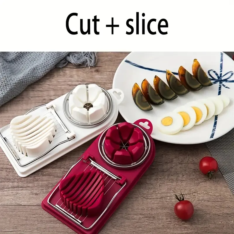 Multi-Functional Egg Slicer, Egg Cutter, Kitchen Gadgets, Egg