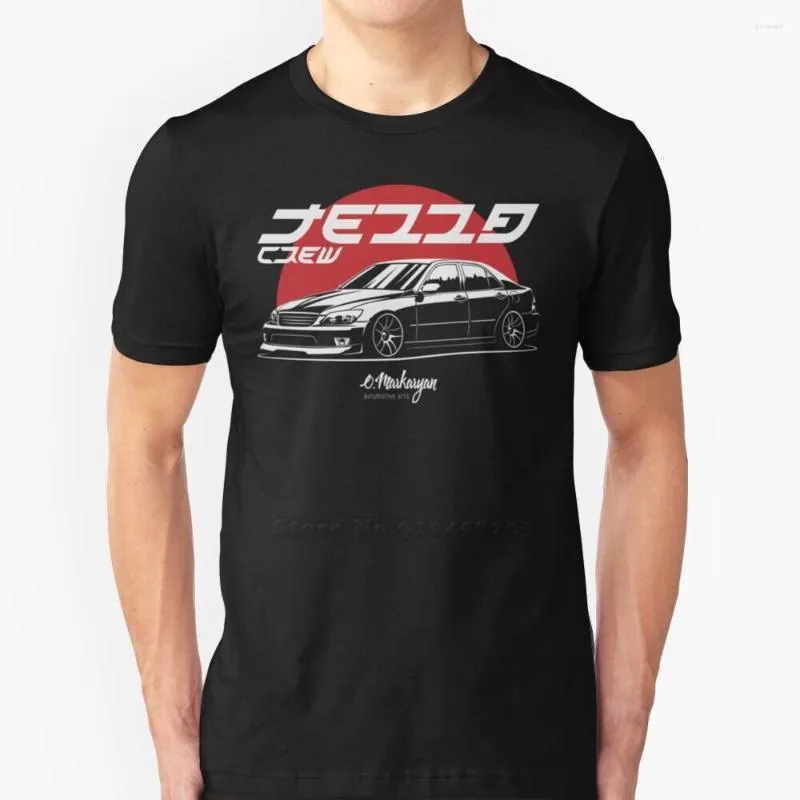 Camisetas de hombre Tezza Crew. Camiseta Altezza/Is para hombre, camisetas suaves y cómodas, camiseta, ropa, coches, postura de automóvil automotriz