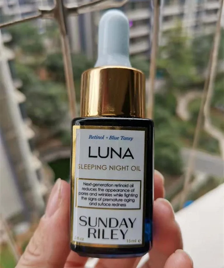 In Stock 15ml Brand Sunday Sleeping Night Oil Ultra-clarifying/ Essential CEO Glow Face Oil Lotion Skin Care Fat Ship