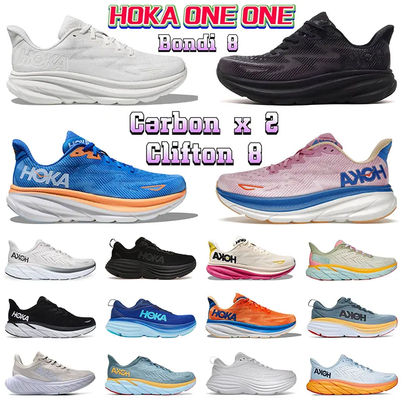 Hoka One One Bondi 8 Clifton Athletic Running Shoes Runner Hokas Carbon
