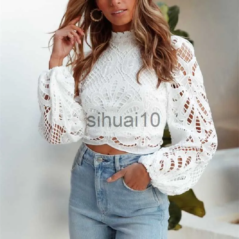 Camicia A Maniche Lunghe Donna Con Scollo A V – Morbida In Cotone, Elegante E Casual, Tinta Unita