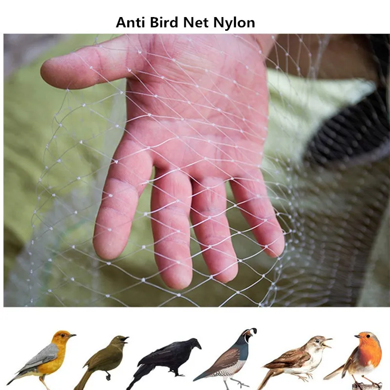 Andere Huis Tuin Anti Vogel Net Nylon Netting 2.5mm Mesh voor Fruit Gewas Plant Boom Herbruikbare Bescherming Covers Tegen Ongediertebestrijder 230620