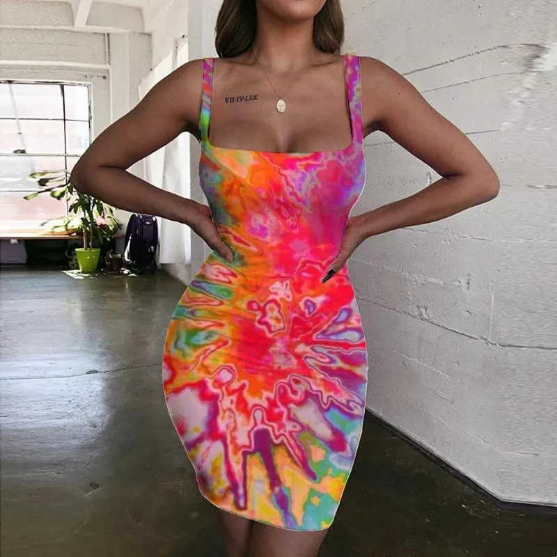 tie dye bodycon dress Tie Dye Mini Dress