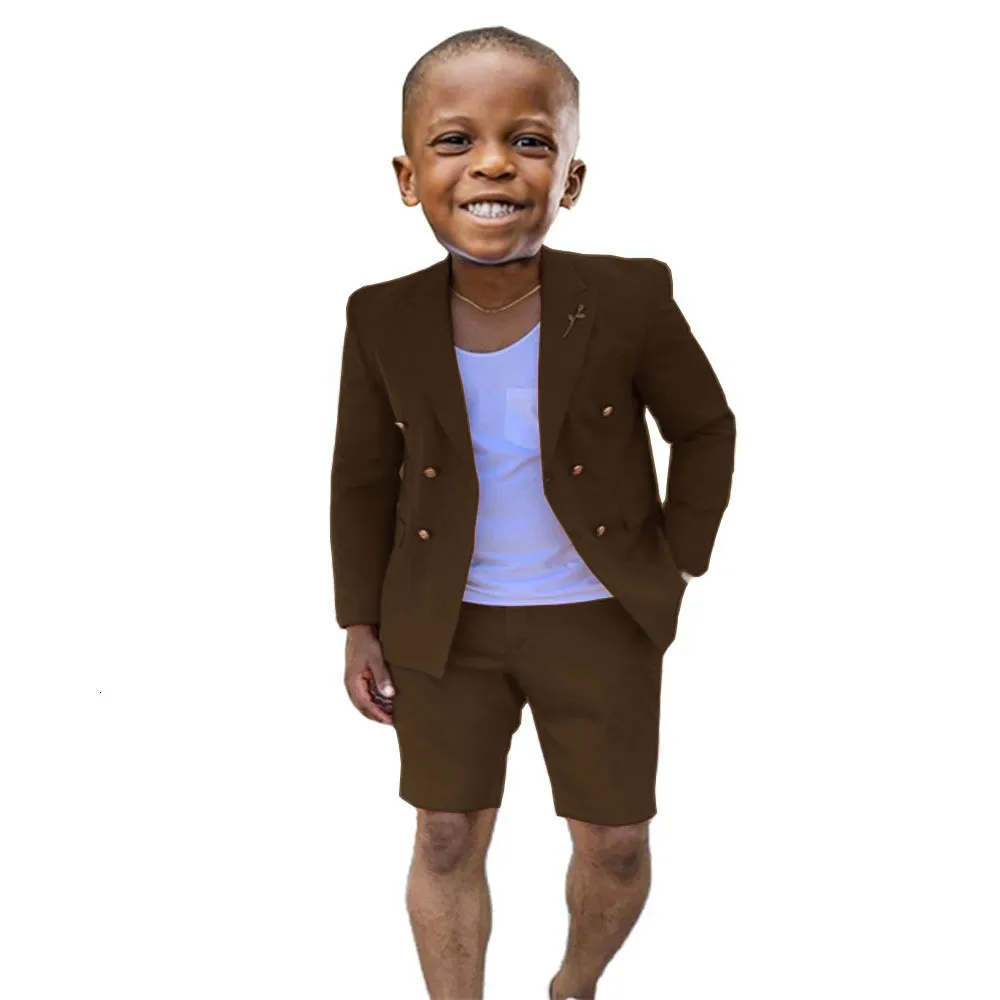 Boys top tuxedo shorts