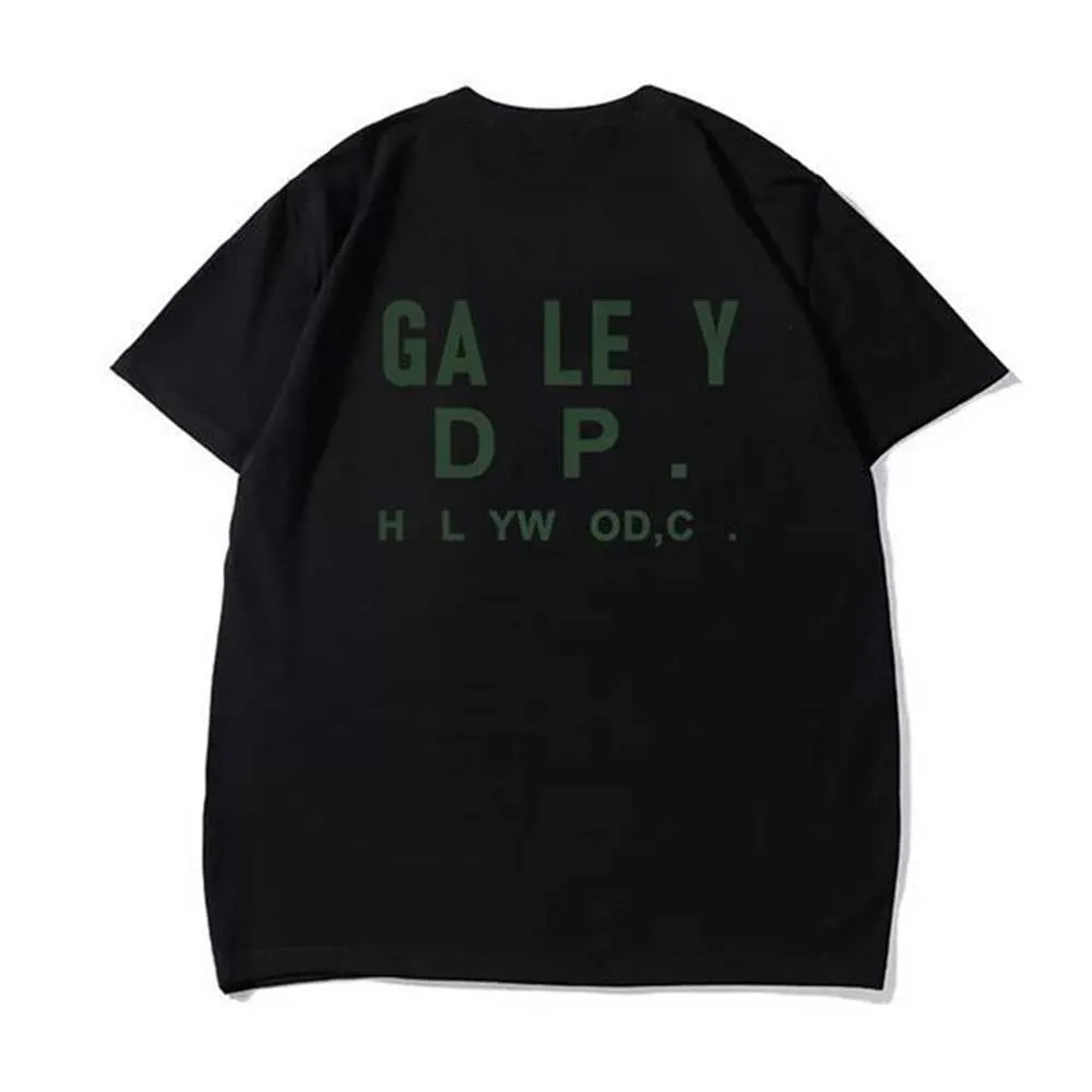 Gallerie Depts Tees Mens T Shirts Women Designer T-shirts Cottons Tops Man S Casual Shirt Luxurys Clothing Street Slim Fit Shorts Sleeve Clothes V0DL