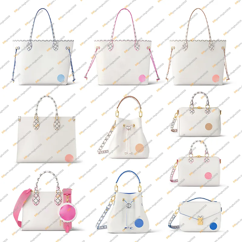 Moda feminina Casual Designe Luxo Série Aquarela Bolsa de mão Bolsa tiracolo Bolsa de ombro TOP Espelho Qualidade M22976 M23073 M23055 M22985 M22980 M22978 Bolsa