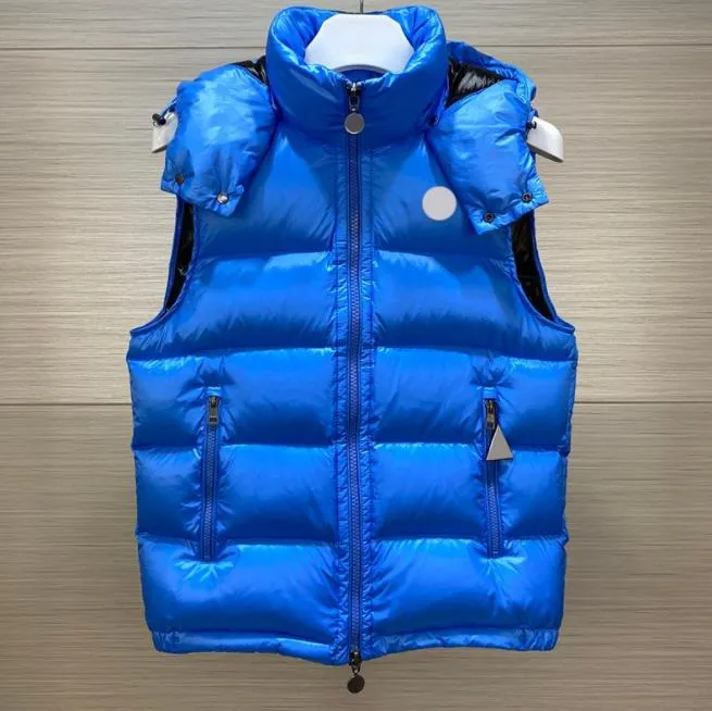 Canada Gilet herenvesten 23ssdesigner donsvesten voor heren jas met capuchon winter puffervest jassen geborduurde badge warme bovenkleding volledige label jassengoose