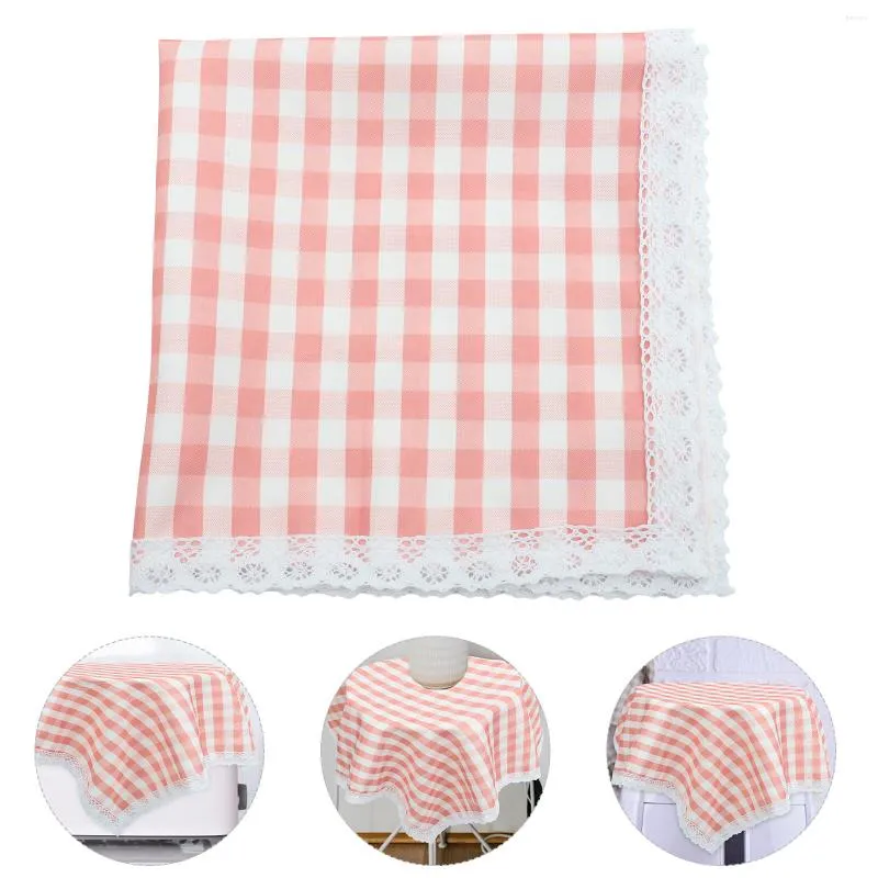 Table Cloth Decorative Microwave Dust Daily Use Home Appliance Lace Versatile Furniture