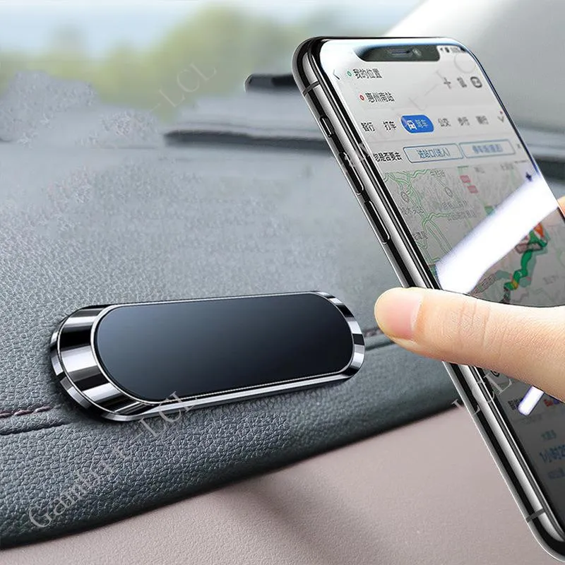Magnetische Auto Telefon Halter Magnet Halterung Mobile Handy Ständer Telefon GPS Unterstützung Für iPhone Xiaomi Huawei Samsung OPPO Realme ZTE