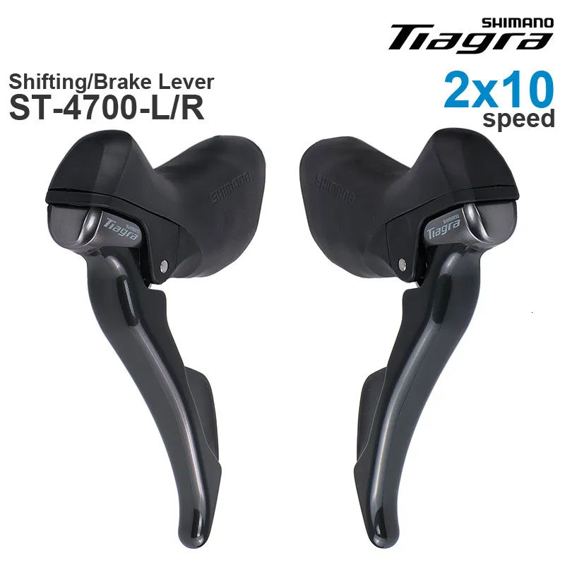 Grupki rowerowe Shimano Tiagra 4700 2x10V Shifter ST 4700 DUAL CONTROL Dźwignia 2x10 Prędkość lewej w prawo do roweru drogowego 230621