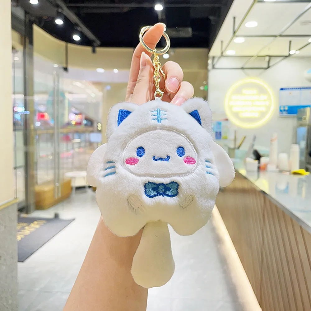 15 Cm Kawaii Kaninchen Schlüsselanhänger Plüsch Melody Plushies Cinnamoroll Puppe  Schlüsselanhänger Frauen Tasche Anhänger Zubehör Kinder Spielzeug Geschenk  2140 Von 2,07 €