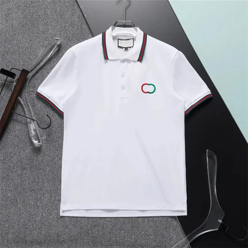 Marques de luxe Hommes Designer Polo T-Shirt Mode D'été Respirant À Manches Courtes Revers Casual Top chemises M-3XL