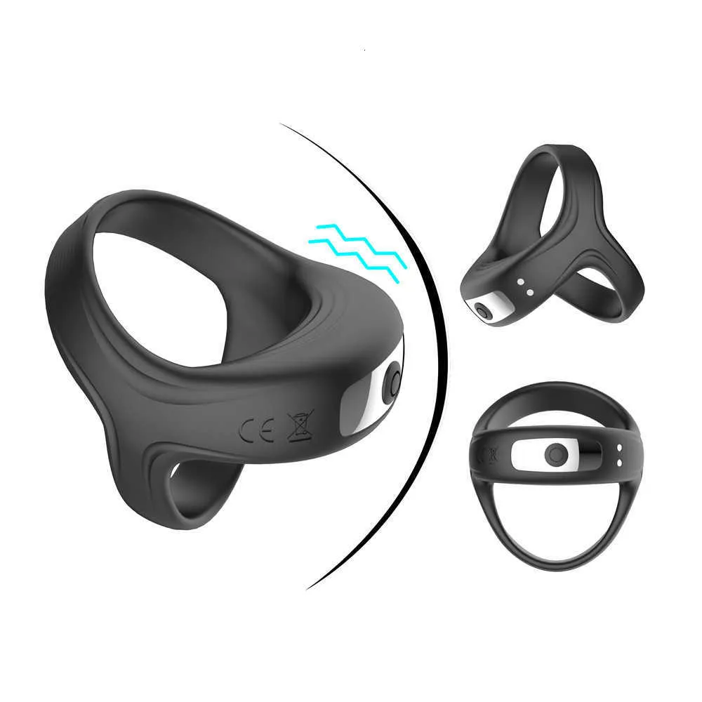 Massaggiatore Giocattolo del sesso Anello vibratore per uomo Ritarda l'eiaculazione Giocattoli Uomini Coppia Anelli Anello Adulti 18 Ejaculati s s_voghion.com