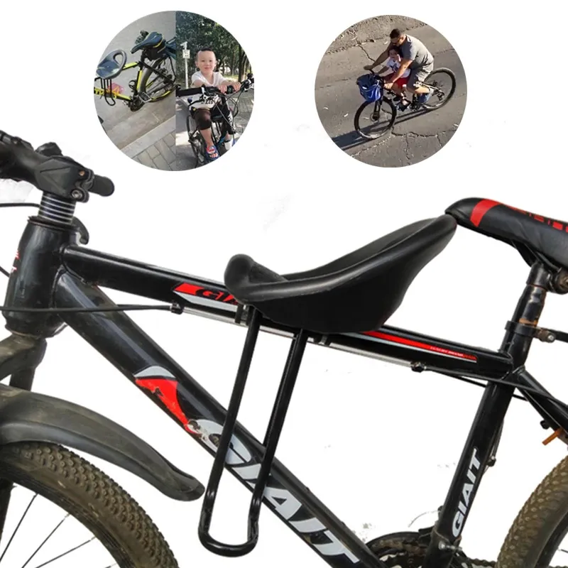 Bike Saddles Front Mounted Child mtb Seat Universal Mountain Mat Children Baby Bicycle Safety Chair Saddle 230621