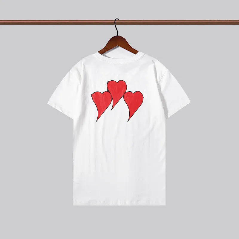 Kadınlar Tişört Yüksek Versiyonu Erkek ve Kadın T-Shirt Mektup Baskı Tide Hip-Hop Yuvarlak Boyun Kısa kollu Tshirt Moda Tasarımcısı Erkek Tişörtlü Erkek Tişört Tee 4xl