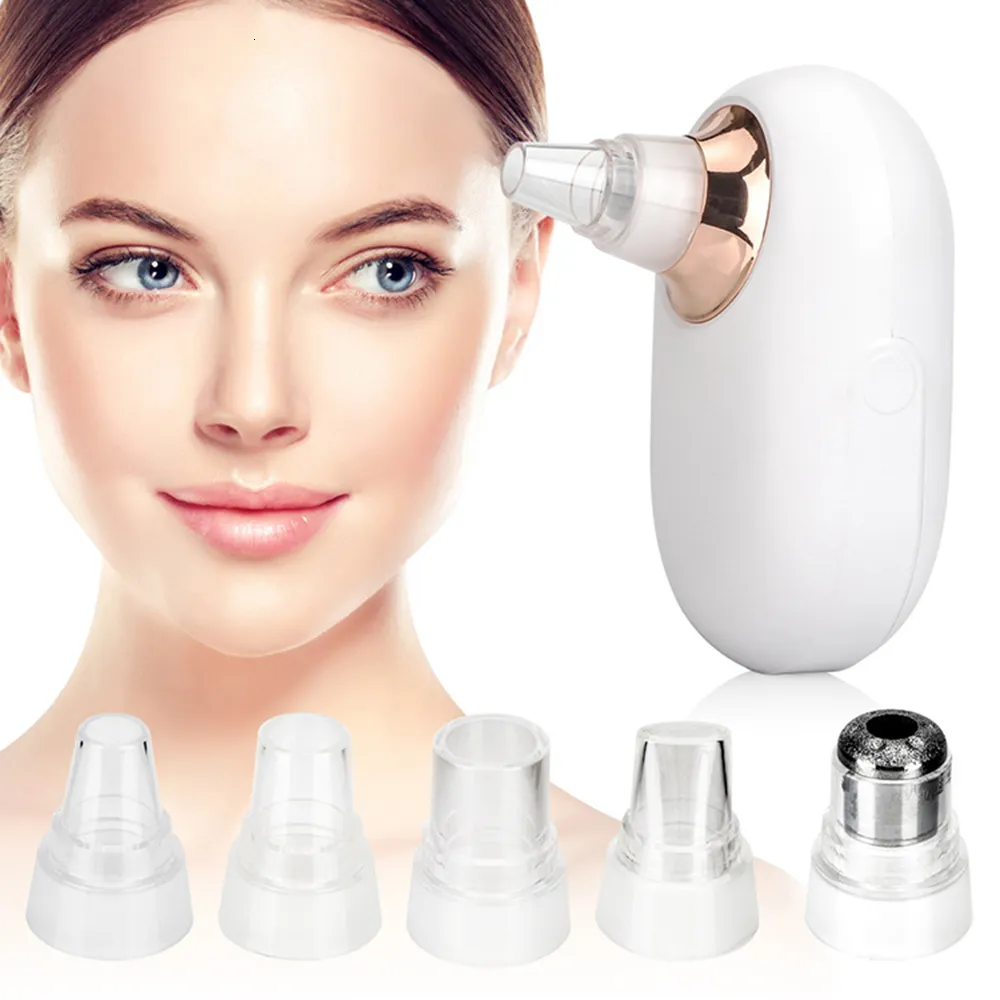 Outils de nettoyage Accessoires Blackhead Remover Pores Aspirateur Aspiration Soins du visage Black Head Acne ctor Diamond Microdermabrasion 230621