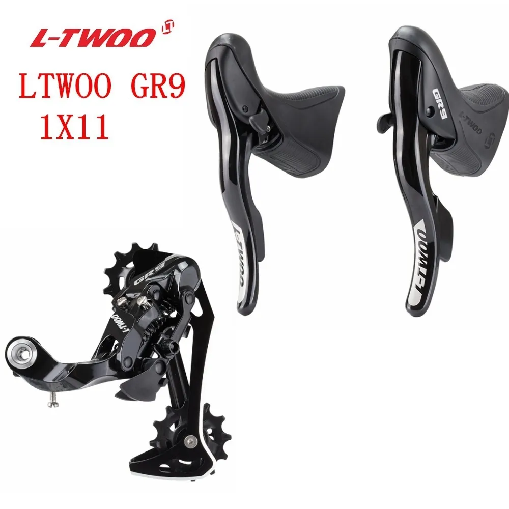 Fiets Groepsets LTWOO Grind Kit GR7 GR9 Fiets Shifter en Achterderailleur 10 11 Speed Schijfrem Single Road 230621