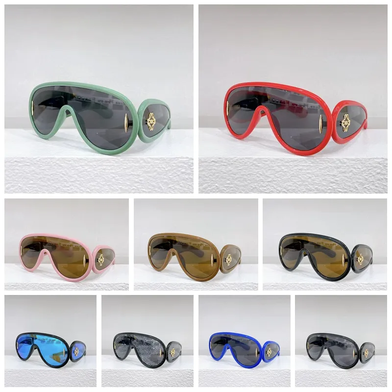 Accessoires de mode Designers de soleil Lunettes de soleil Lunettes de soleil Personnalités UV Lunes résistantes Populaires Femmes Femmes Goggle pour hommes Cares de lunettes vintage