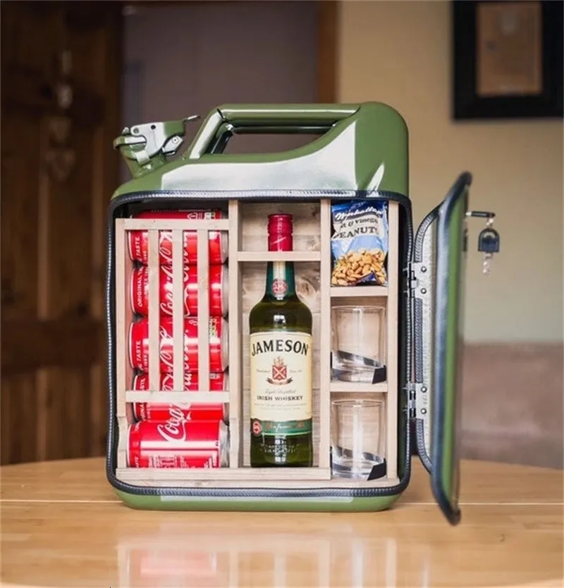 Kanister Bar als Geschenk Vintage MiniBar als Geschenkidee