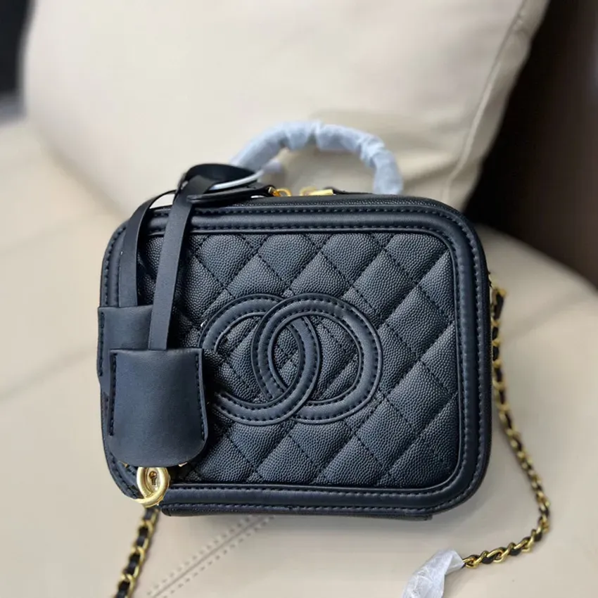 Torebka damska designerska torba mody torebka crossbody metalowy metalowy wisiorek Top 5A torba na ramię Mała kwadratowa torba