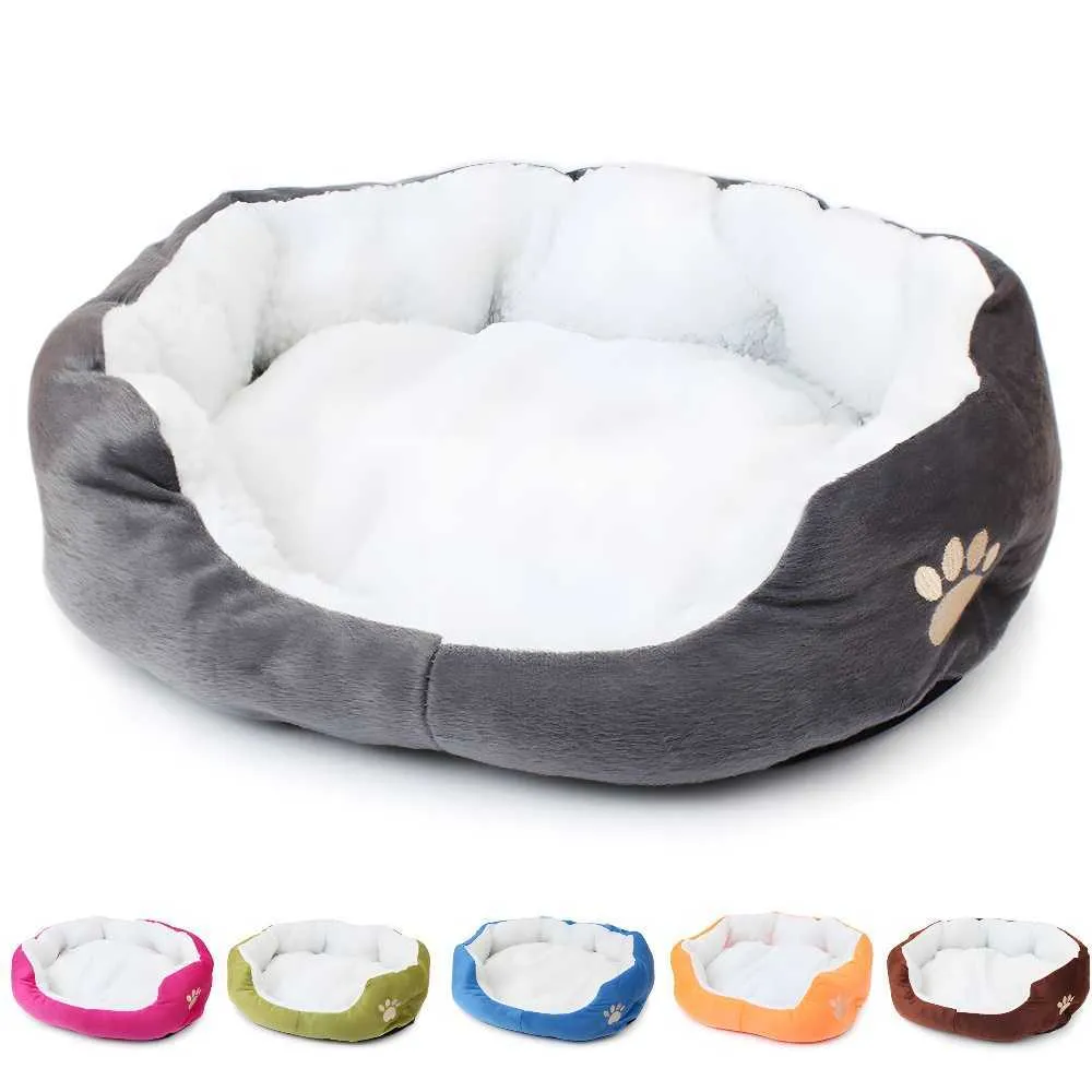 1pc Pet Bed Dog Cat Kennel Warm Cozy For dogs House Removable Washable Pets dog pets accessories